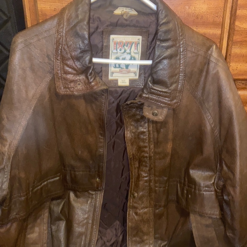 Vintage Genuine leather jacket